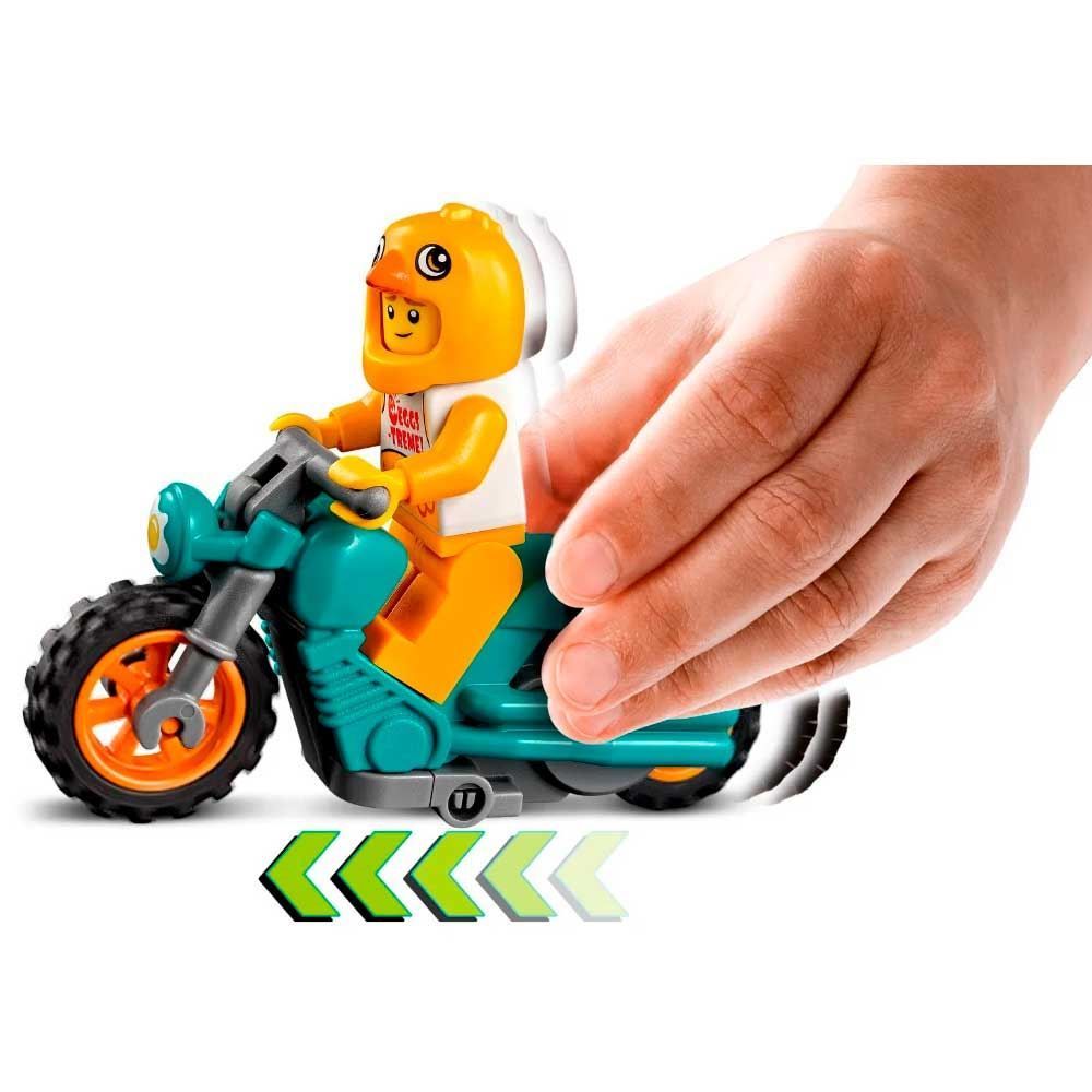 Lego City Motocicleta De Acrobacias Com Galinha - 60310