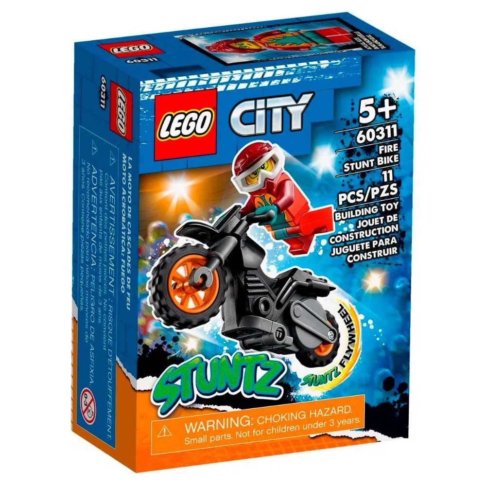 Lego City Motocicleta De Acrobacias Dos Bombeiros - 60311
