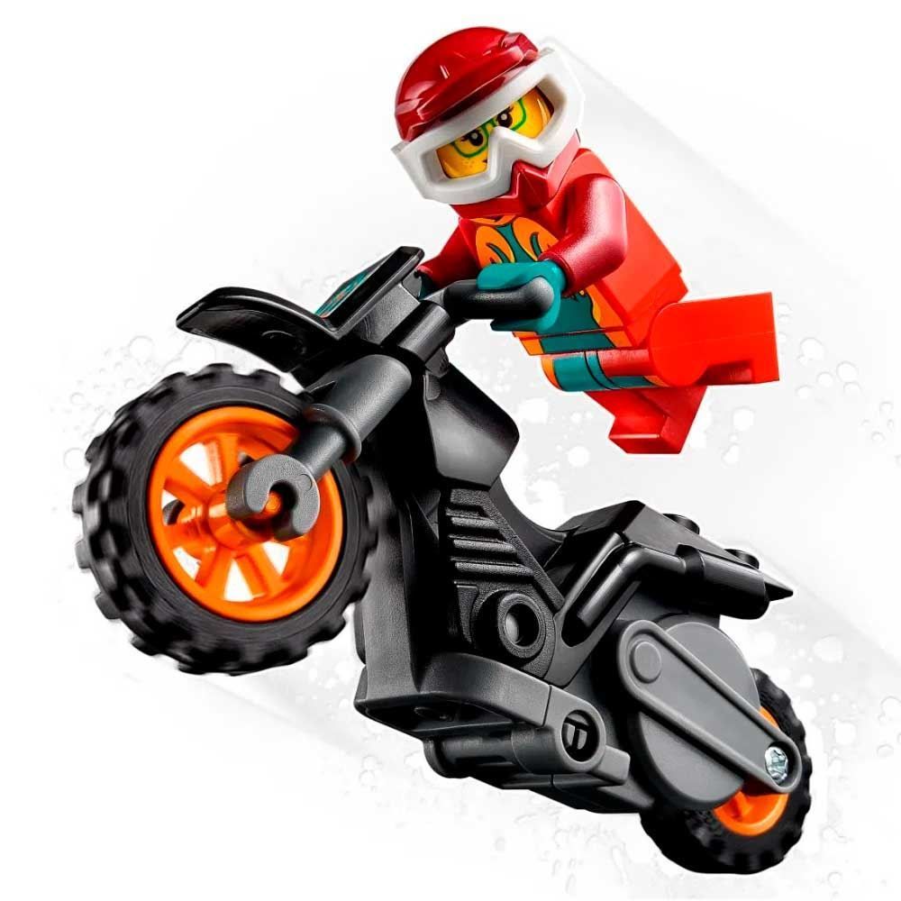 Lego City Motocicleta De Acrobacias Dos Bombeiros - 60311