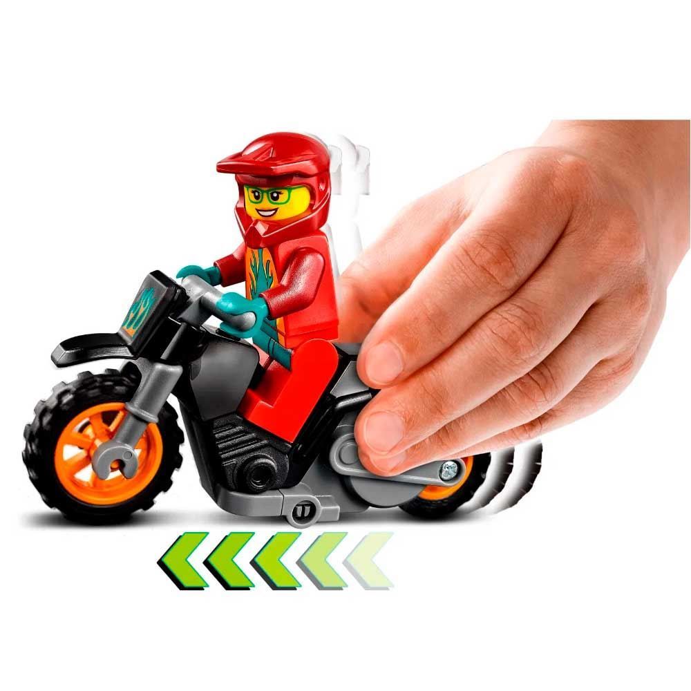 Lego City Motocicleta De Acrobacias Dos Bombeiros - 60311