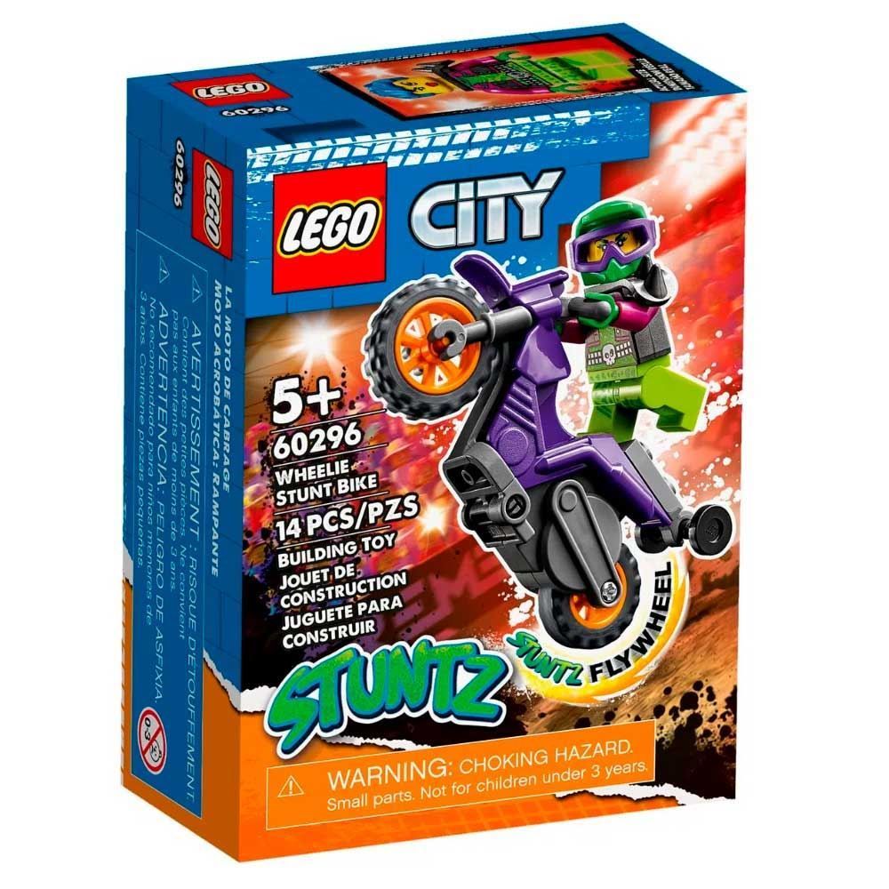 Lego City Motocicleta De Wheeling - 60296