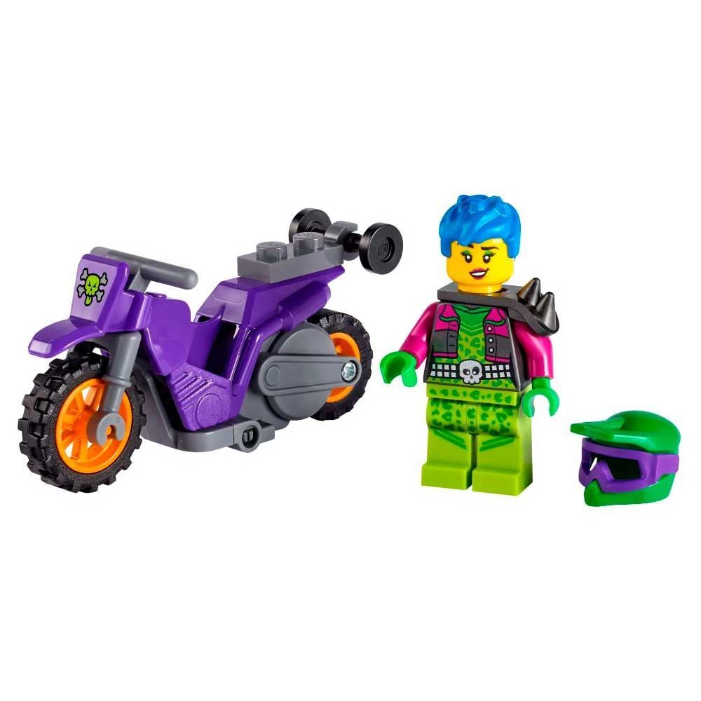 Lego City Motocicleta De Wheeling - 60296