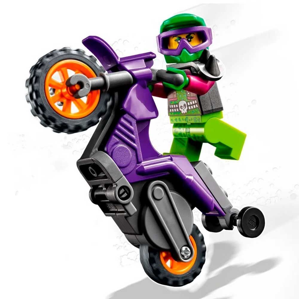 Lego City Motocicleta De Wheeling - 60296