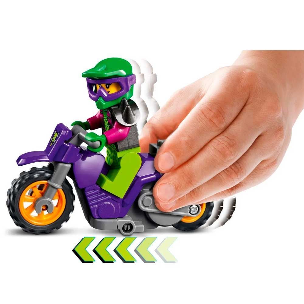 Lego City Motocicleta De Wheeling - 60296