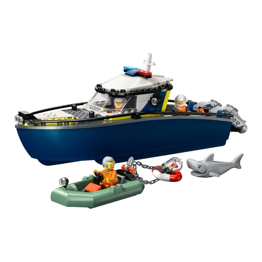 Lego City Perseguição Barco Da Polícia - 60456