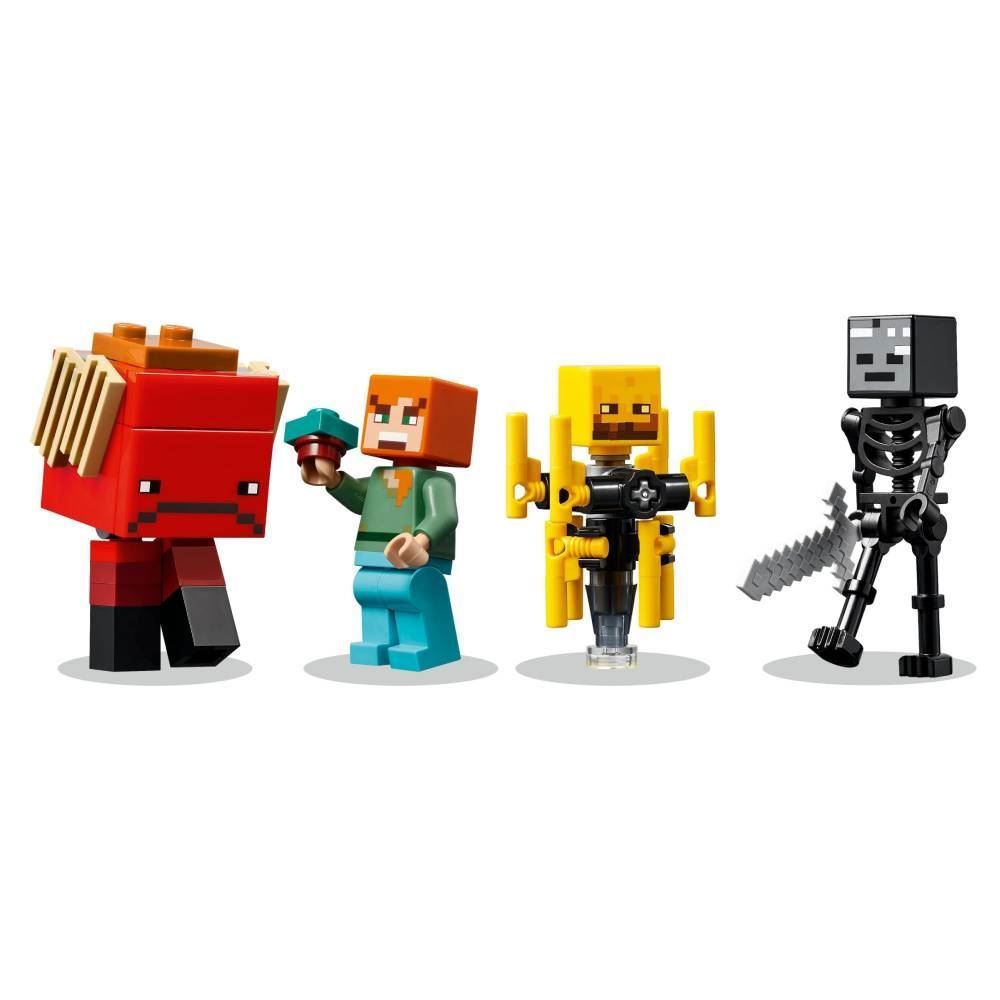 Lego Minecraft Batalha Da Lava Nether - 21266