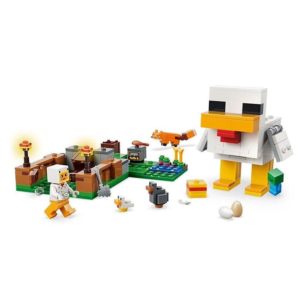 Lego Minecraft Fazenda de Galinhas - 21585