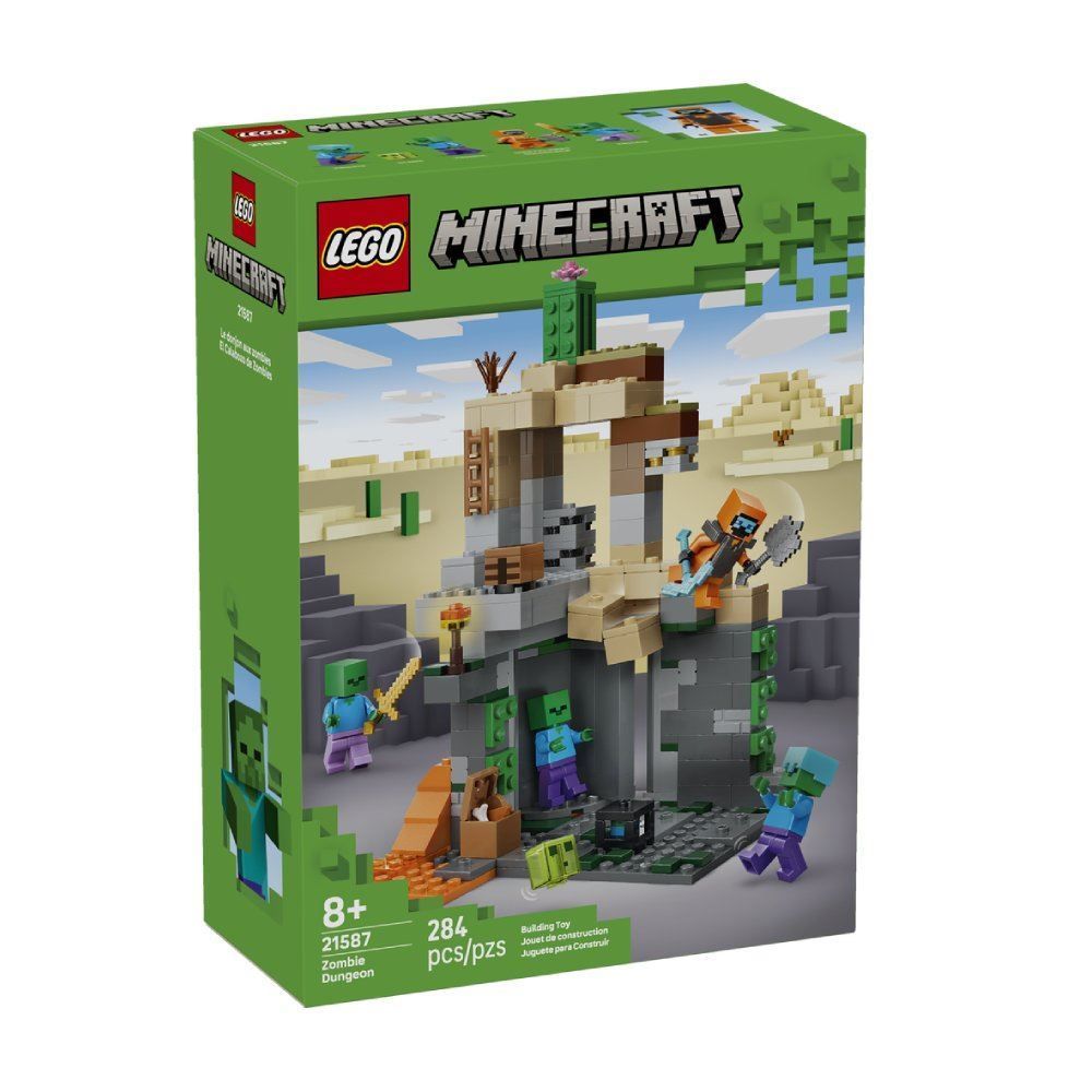 Lego Minecraft Masmorra Zumbi - 21587