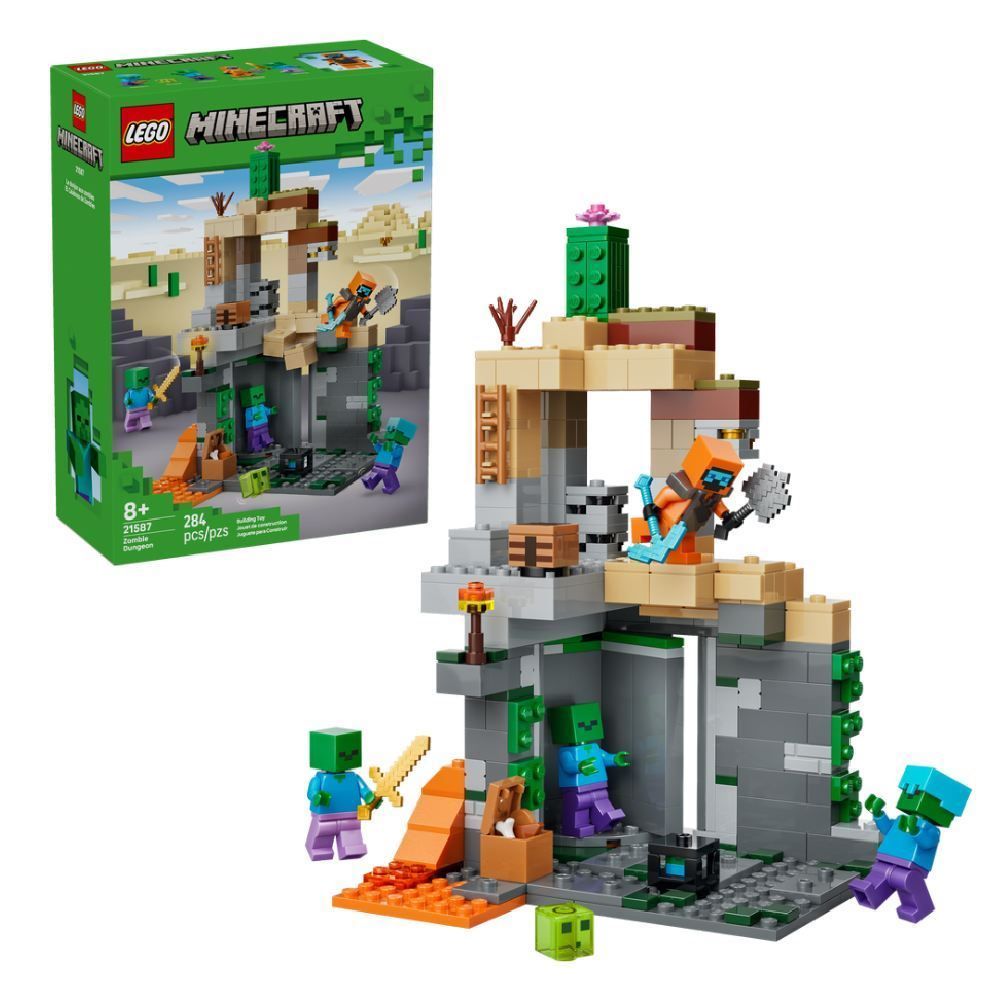 Lego Minecraft Masmorra Zumbi - 21587