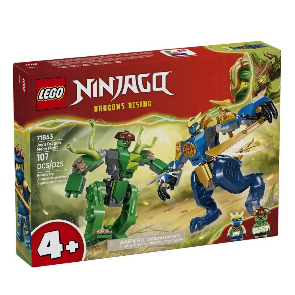 Lego Ninjago Luta de Meca com Dragão de Jay - 107 peças