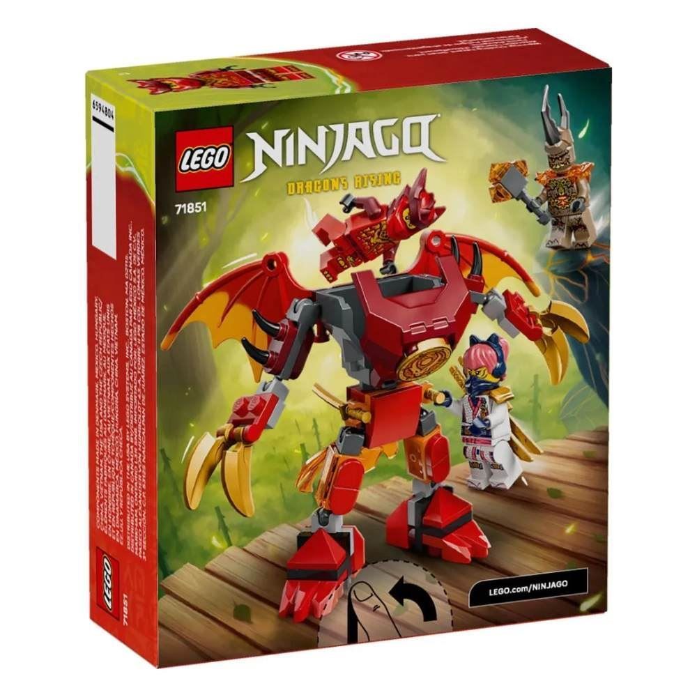 Lego Ninjago Pacote de Batalha do Robô Dragão do Kai - 71851