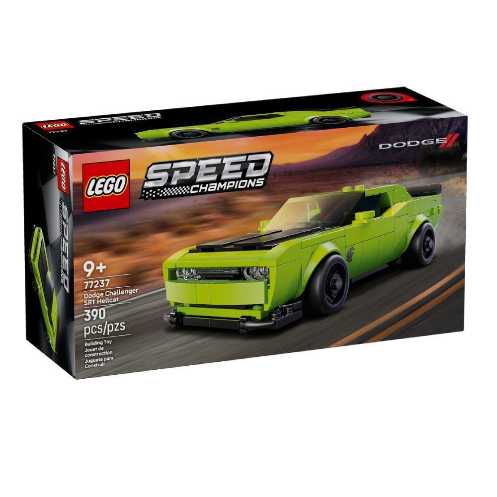 Lego Speed Champions Dodge Challenger Srt Hellcat - 77237