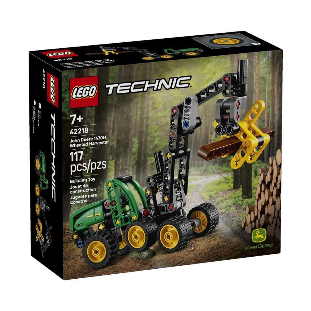 Lego Techinic Ceifeira com Rodas John Deere - 117 peças