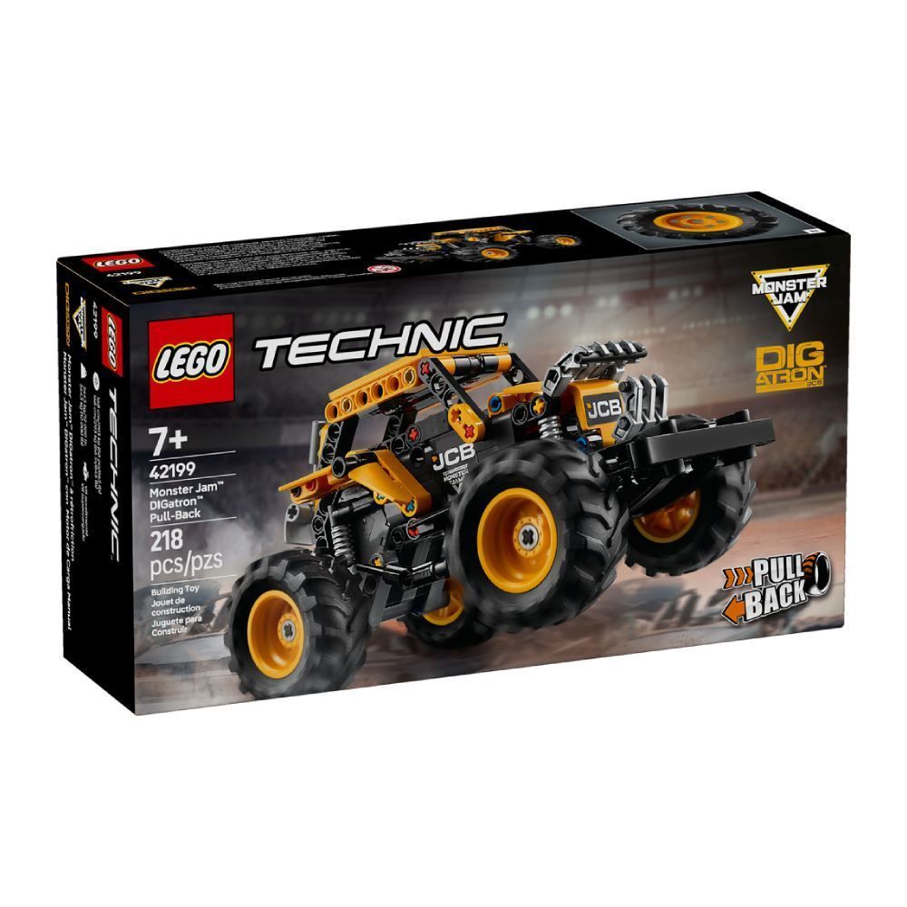 Lego Technic Monster Jam Digatron De Puxar - 42199