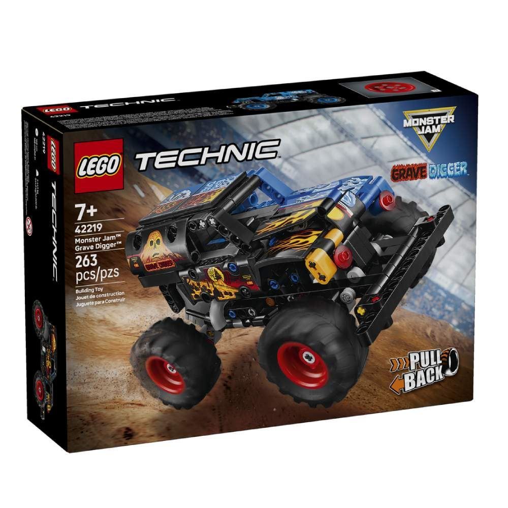 Lego Technic Monster Jam Digger Fogo e Gelo - 42219