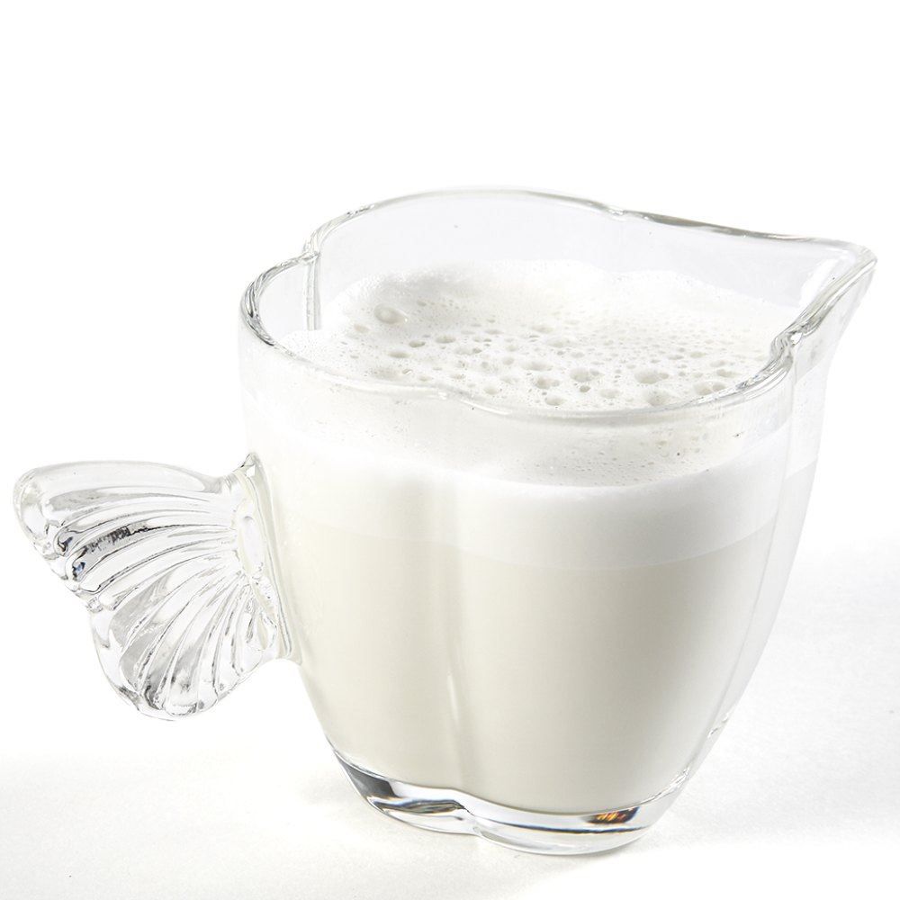 Leiteira Vidro Butterfly Wolff 230Ml - Transparente
