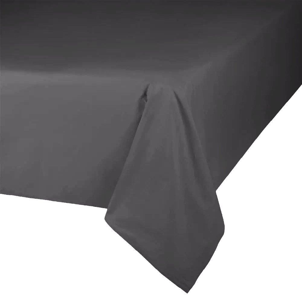 Lençol Avulso Casal Percal 100% Algodão Buona Fortuna 1 Pç - Cinza