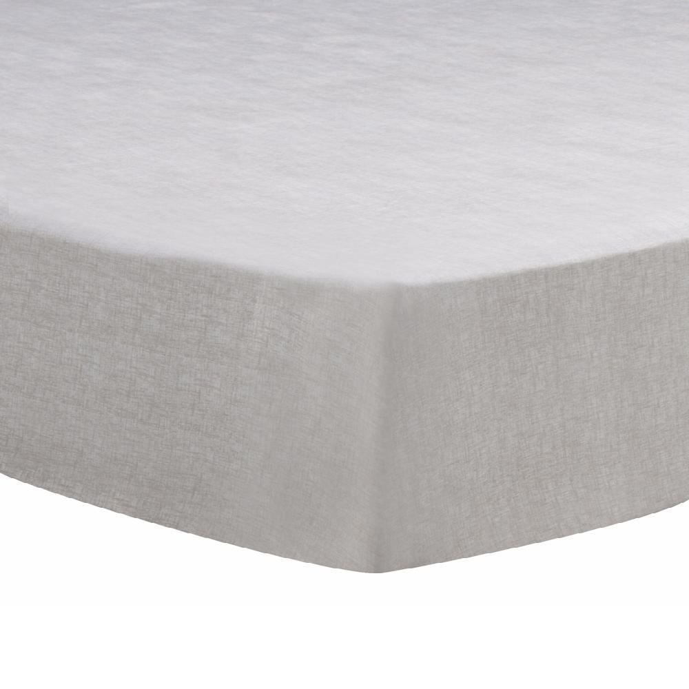 Lençol Avulso Com Elástico Casal Microfibra Havan Casa 1 Pç - Artista Textura Bege