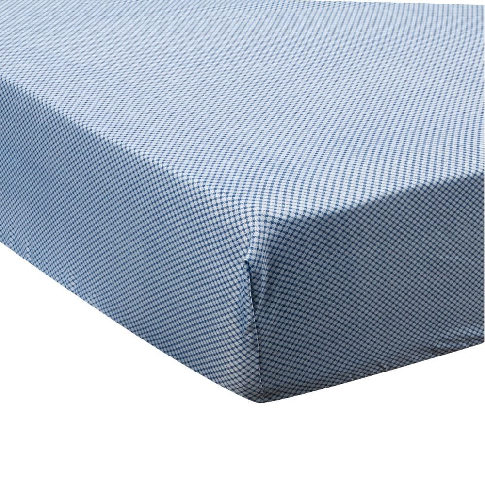 Lençol Avulso com Elástico Casal Microfibra Havan Casa 1 Pç - Charme Azul