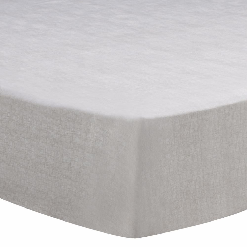 Lençol Avulso Queen Com Elástico 150 Fios Havan Casa - Artista Textura Bege