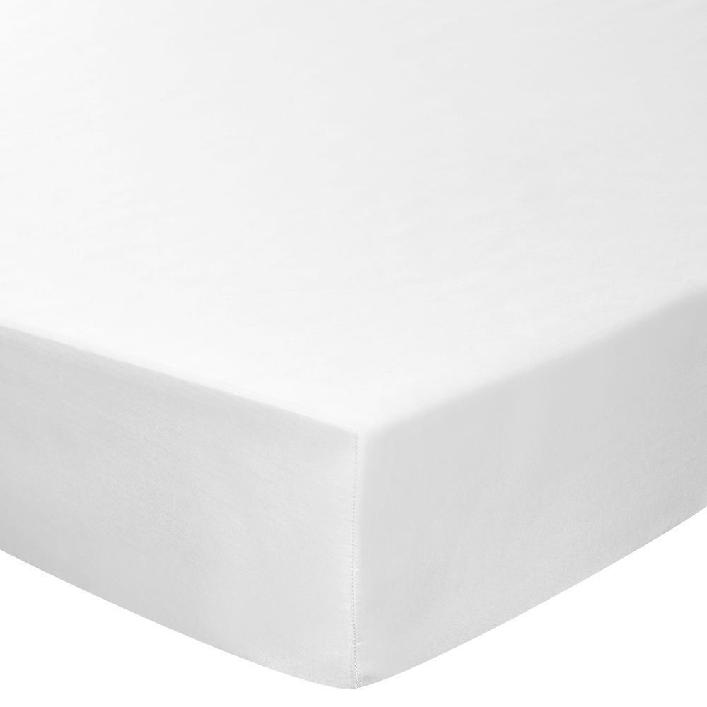 Lençol Avulso Queen Com Elástico Microfibra Liso Havan Casa - Branco