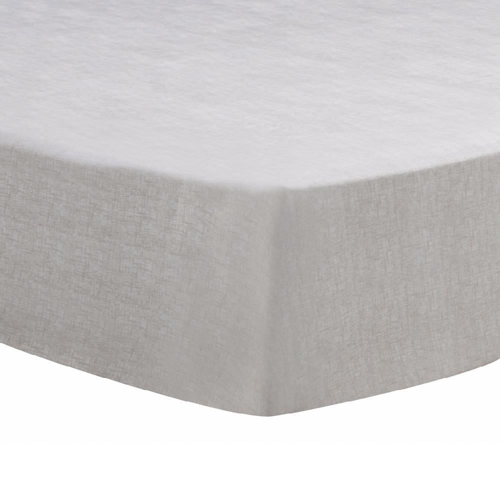 Lençol Avulso Solteiro Com Elástico Microfibra Havan Casa 1 Peça - Artista Textura Bege