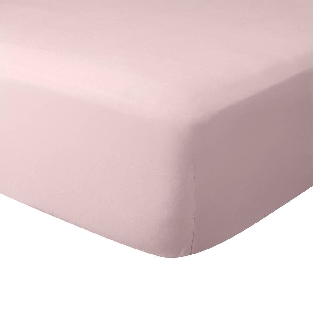 Lençol Avulso Solteiro Com Elástico Havan Casa 1 Pç - Rosa Bebê