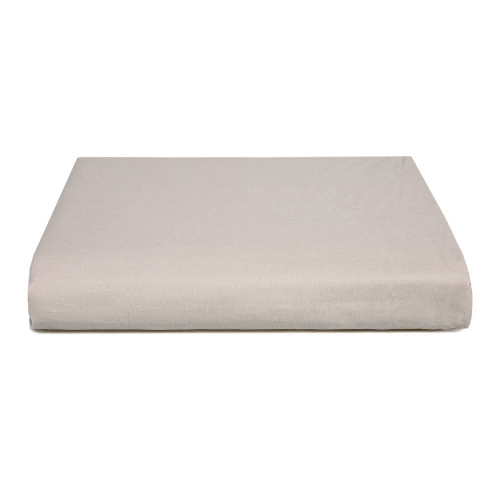 Lençol Com Elástico Solteiro 200 Fios Buona Fortuna - Cru