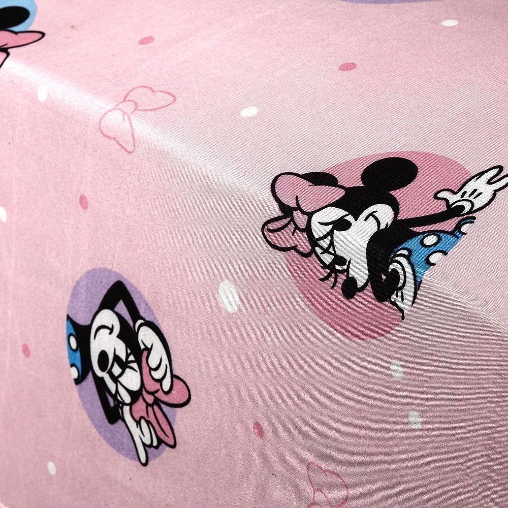 Lençol De Casal Infantil Com Elástico Disney By Hedrons - Minnie