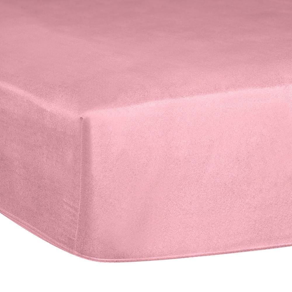 Lençol Queen Com Elástico Avulso 150 Fios Havan Casa - Rosa