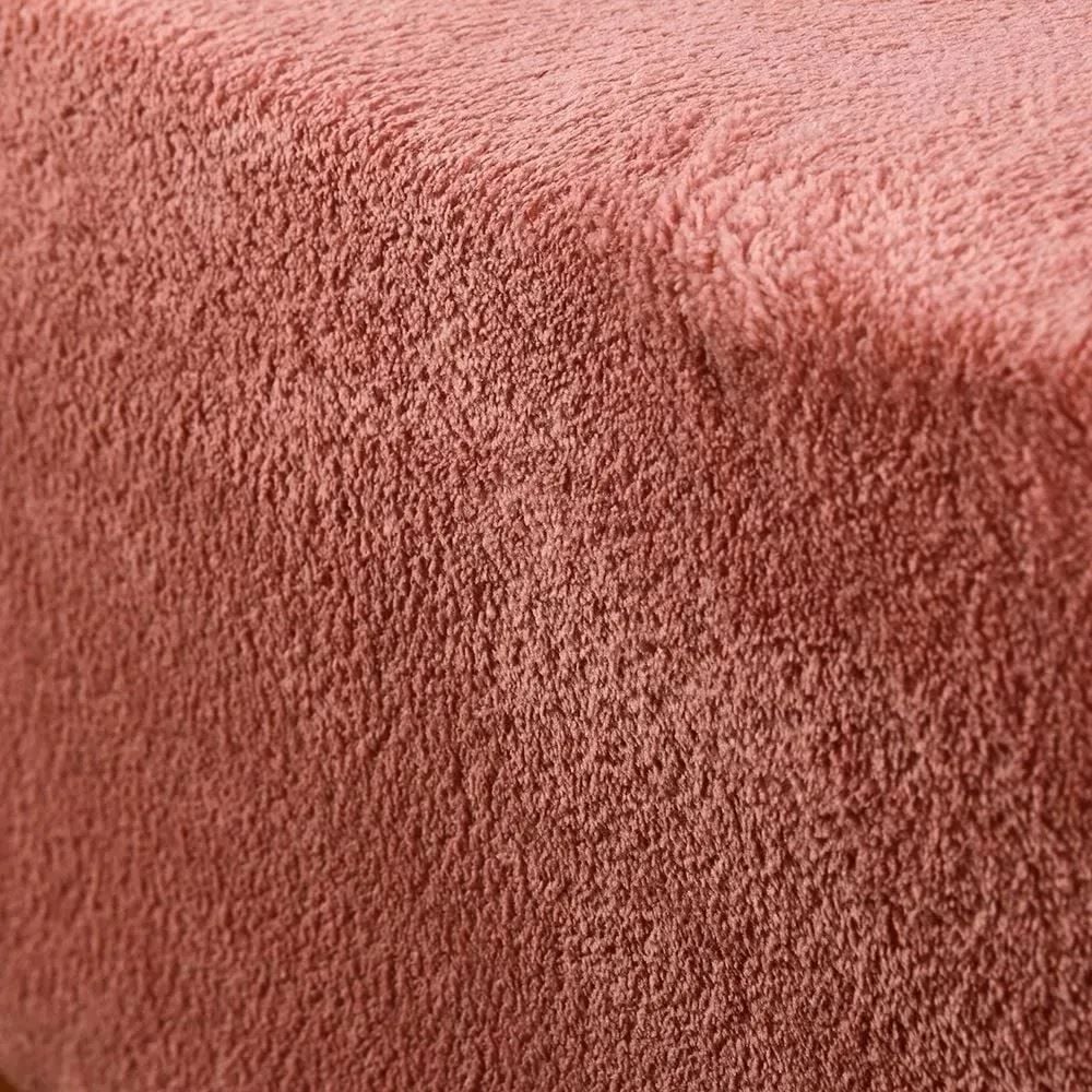 Lençol Queen com Elástico Avulso Plush Slip Havan Casa - Argila