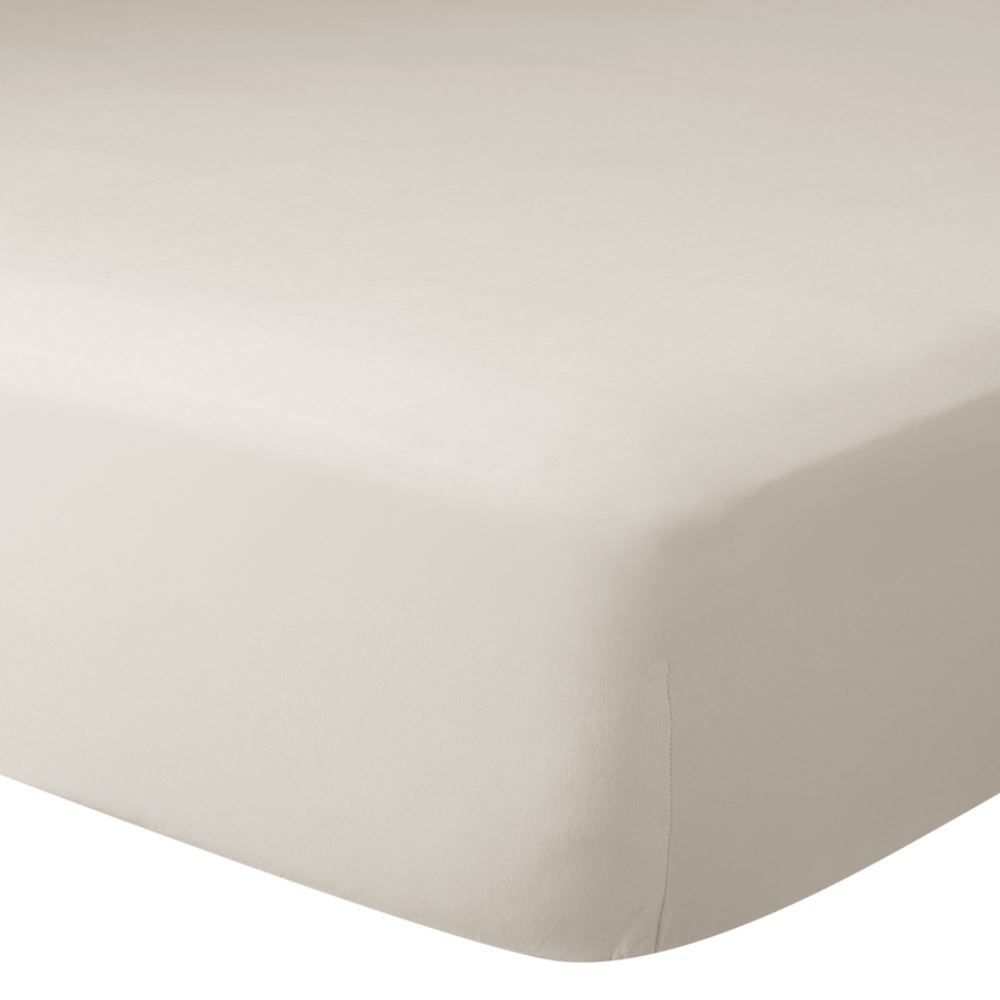 Lençol Queen Percal 100% Algodão Liso Buona Fortuna - Cru Liso