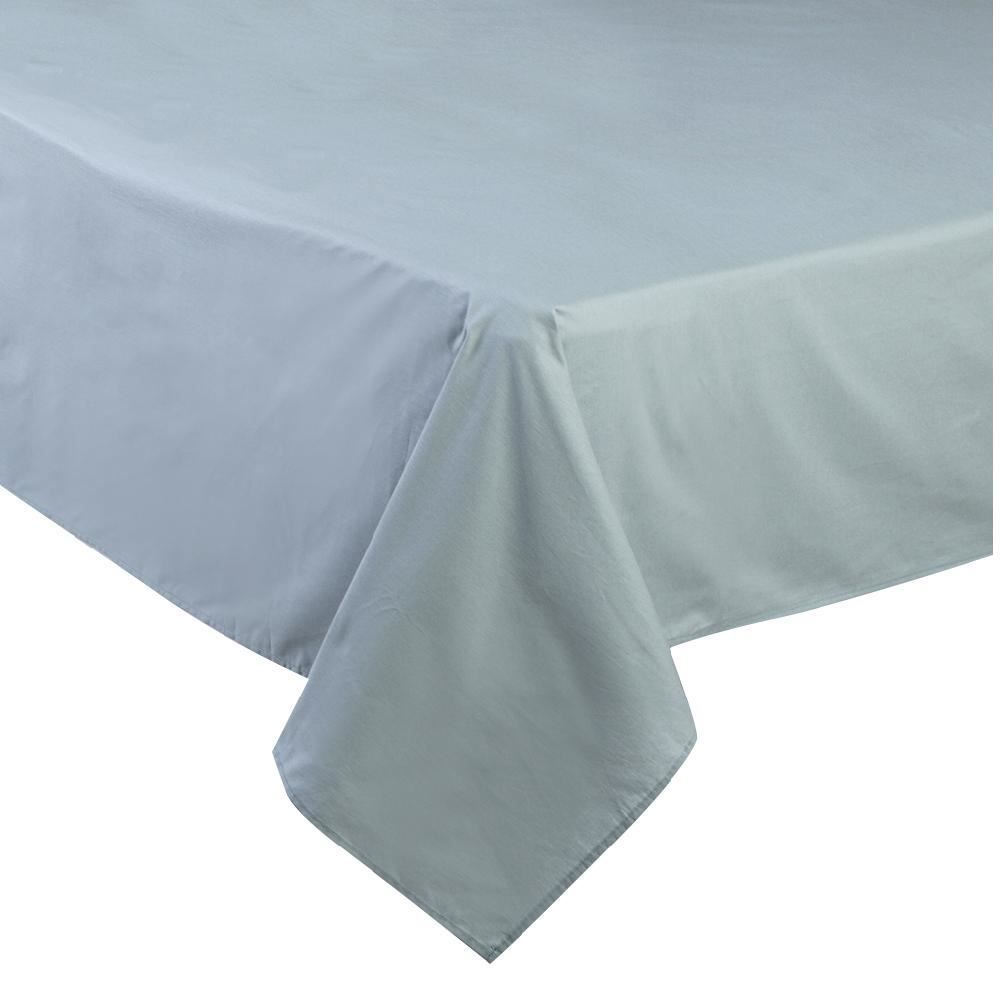 Lençol Queen 100% Algodão Sem Elástico Buona Fortuna 1 Pç - Verde Novo