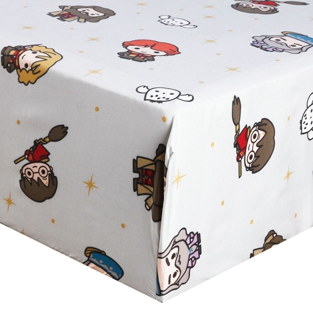 Lençol Solteiro Avulso com Elástico Infantil Hedrons - Harry Potter