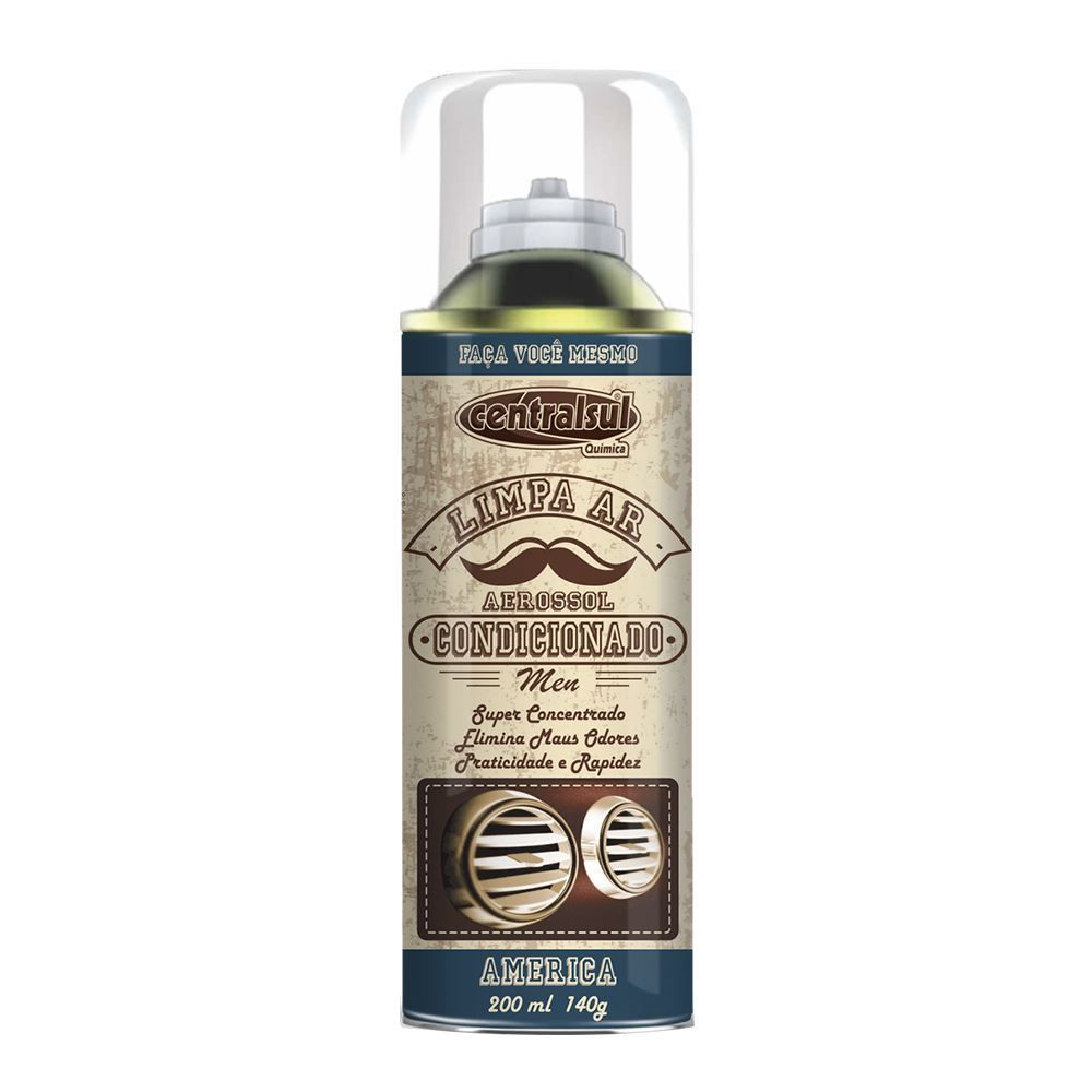 Limpa Ar Condicionado América 200Ml Centralsul - Men