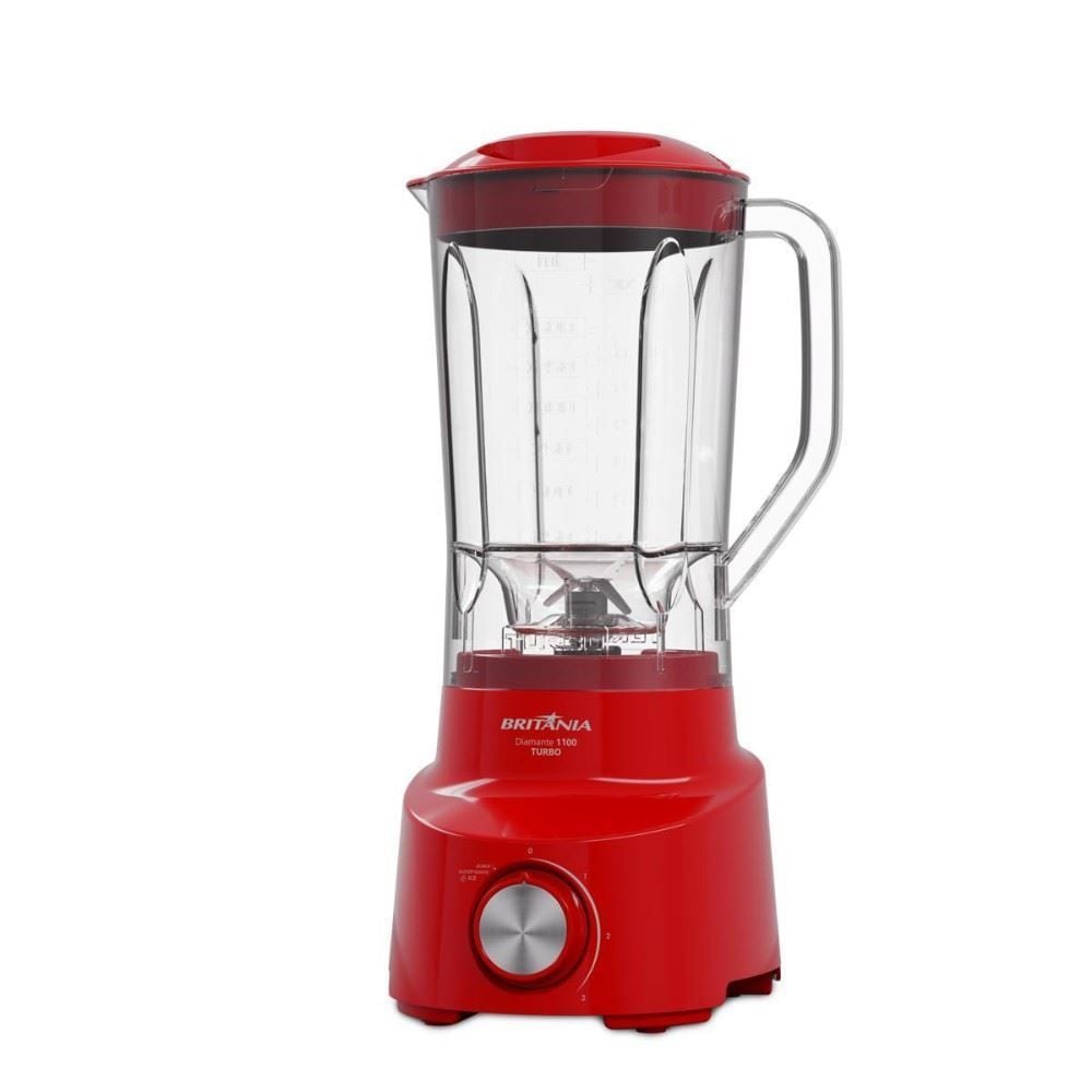 Liquidificador Britânia 2,6 Litros 4 Velocidades Diamante 1100 VM