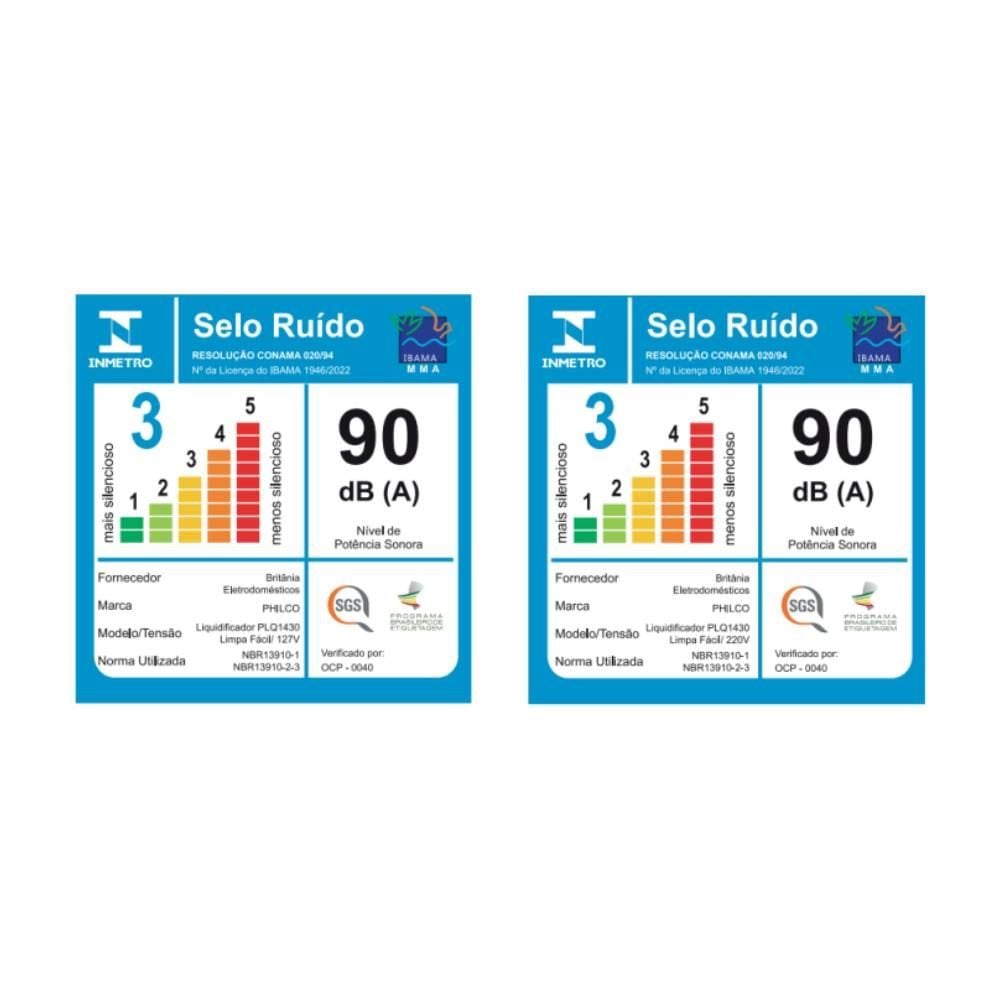 Liquidificador Britânia BLQ1300P Pro Maxx 6 Turbo