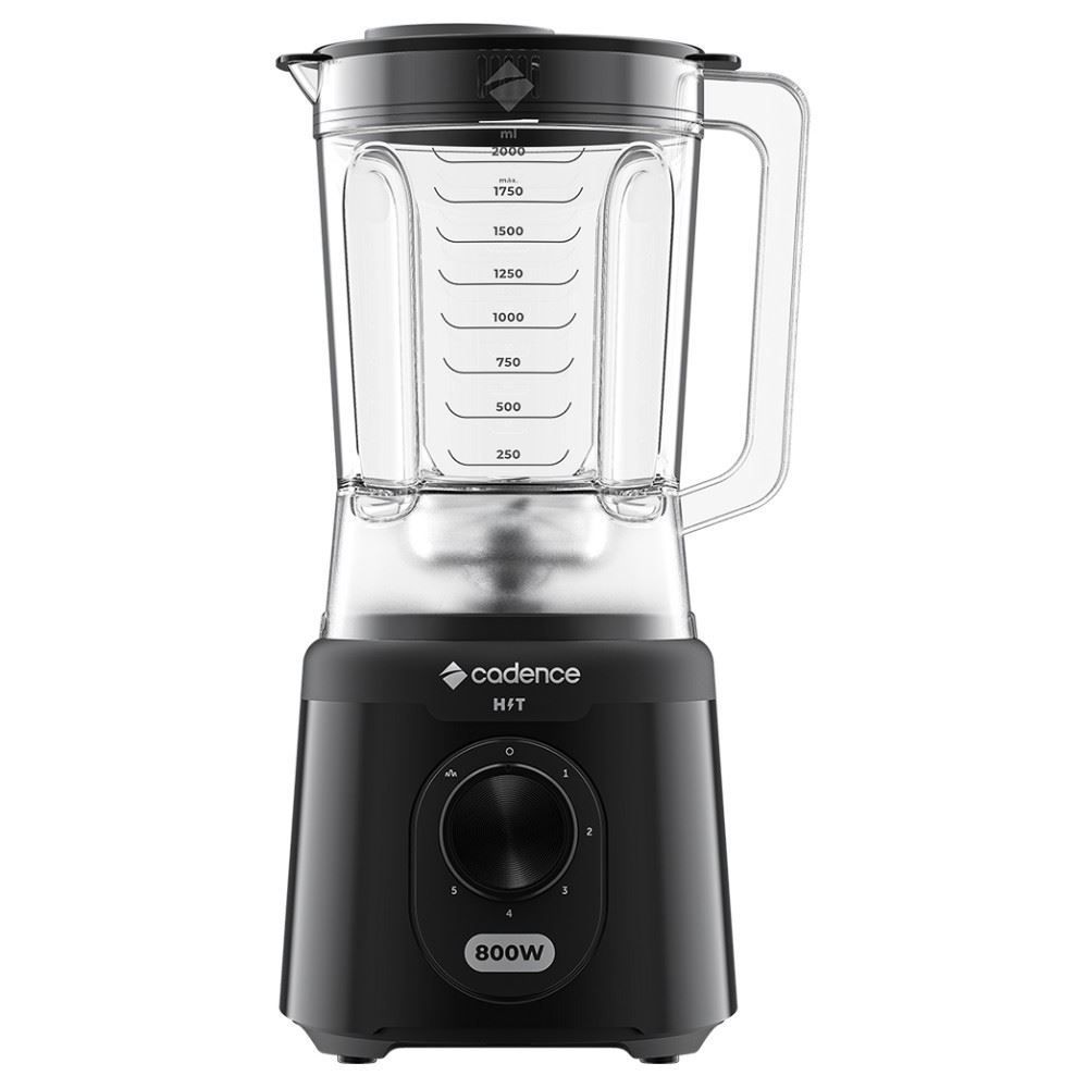 Liquidificador Cadence Hit LIQ200 800W 2,5 Litros Preto