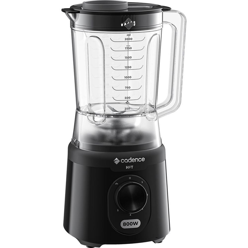 Liquidificador Cadence Hit LIQ200 800W 2,5 Litros Preto