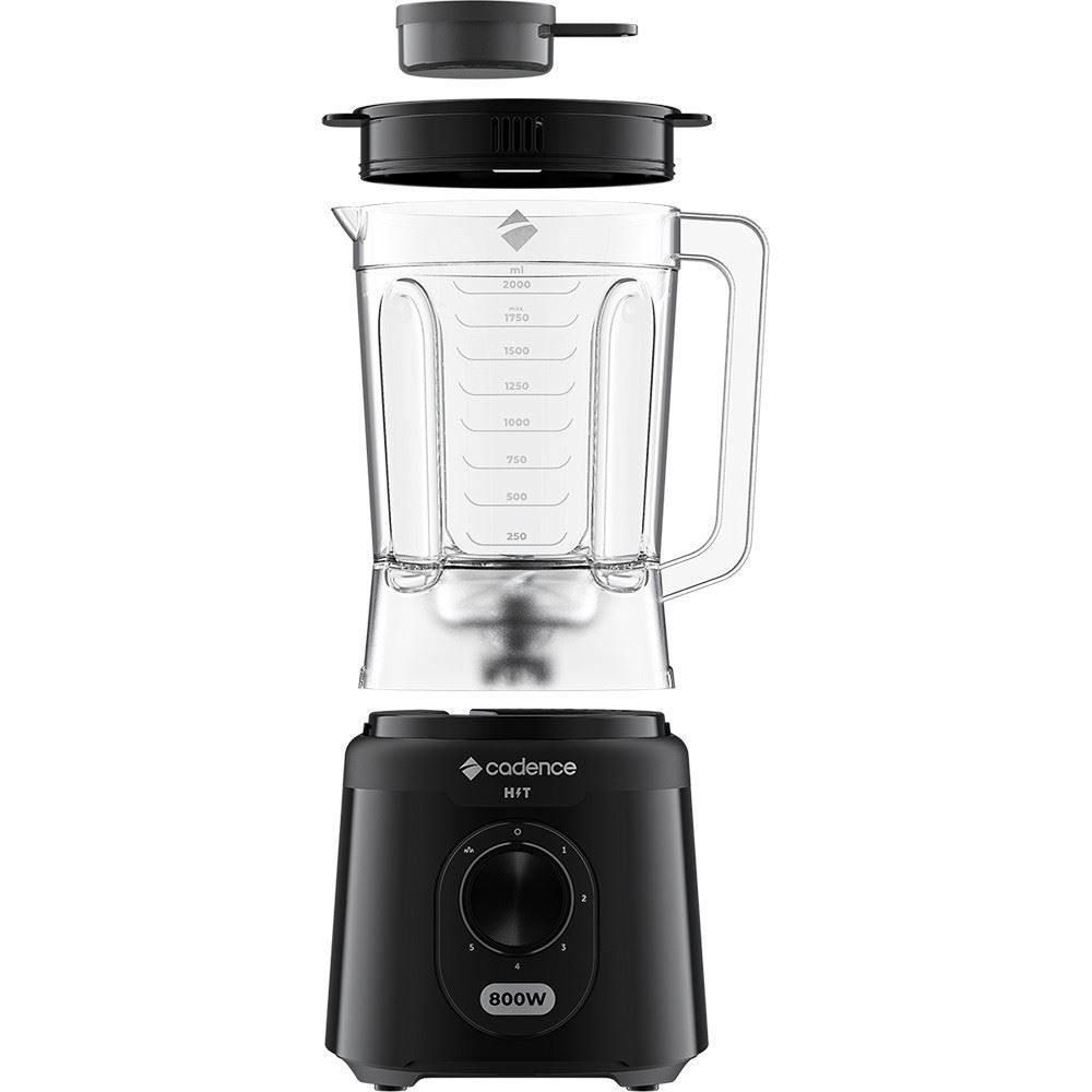 Liquidificador Cadence Hit LIQ200 800W 2,5 Litros Preto