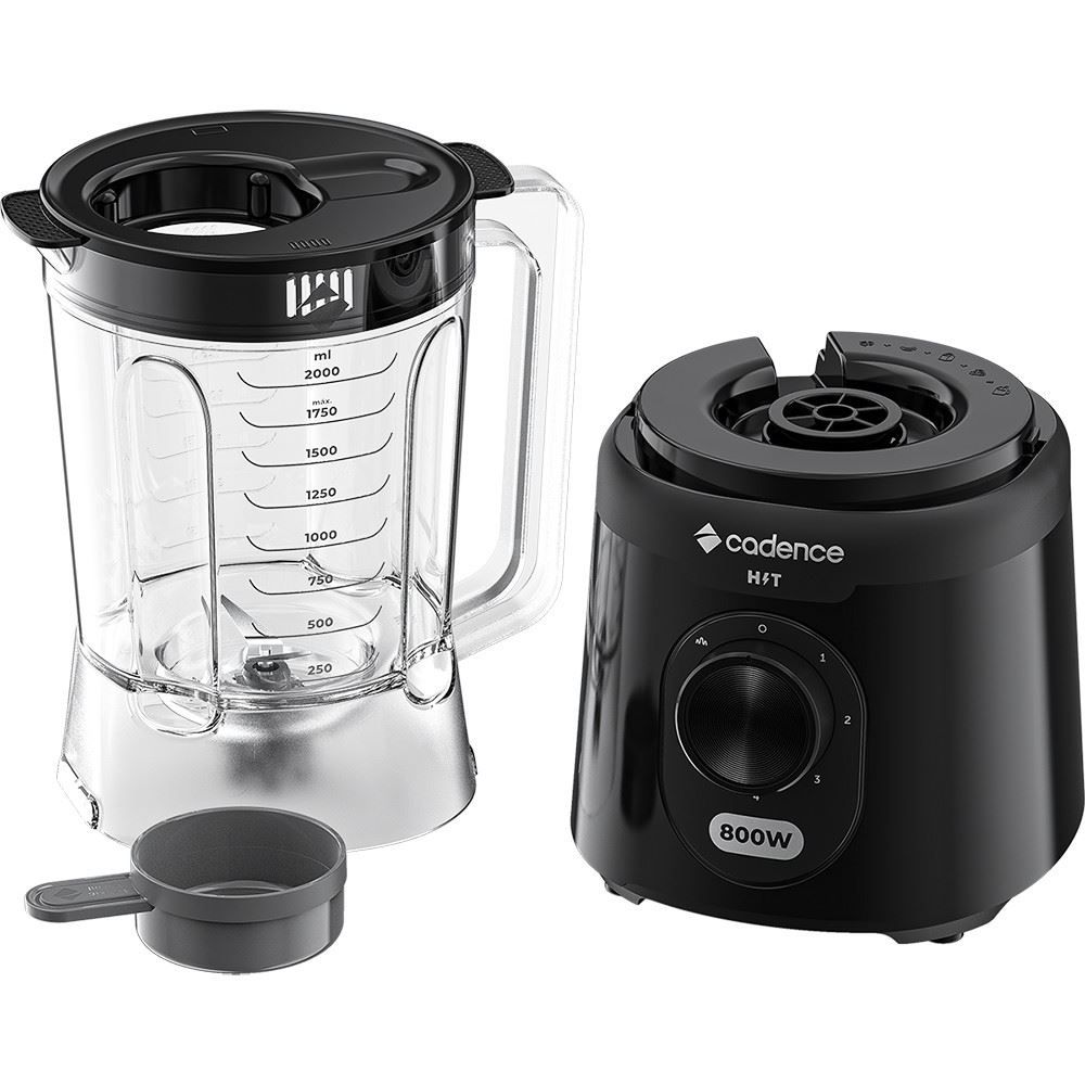 Liquidificador Cadence Hit LIQ200 800W 2,5 Litros Preto