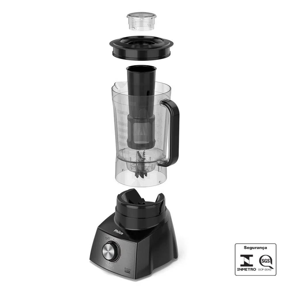 Liquidificador Philco PLQ1411P 2,7L 1150W Preto