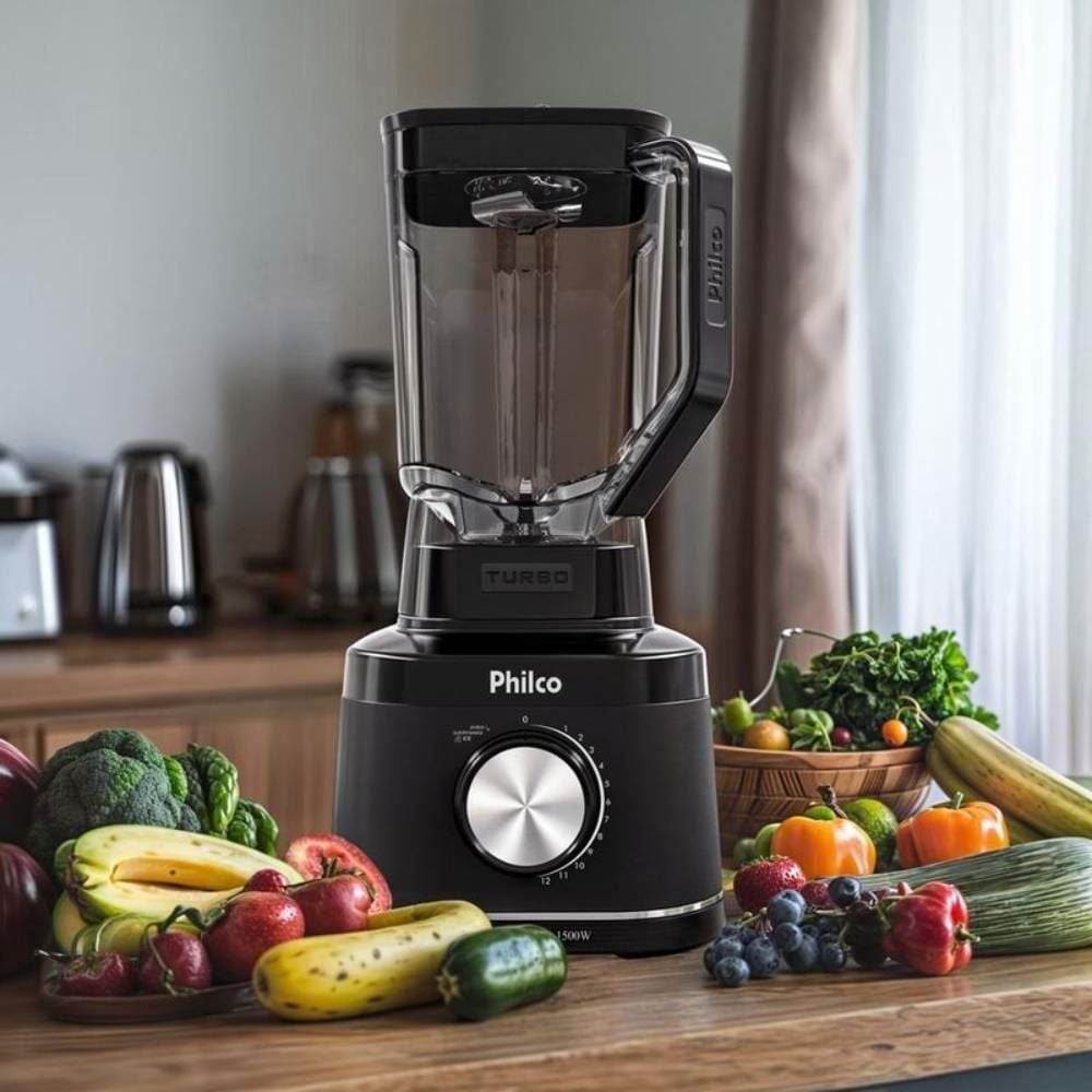 Liquidificador Philco PLQ15A Turbo 1500W 3,1 Litros