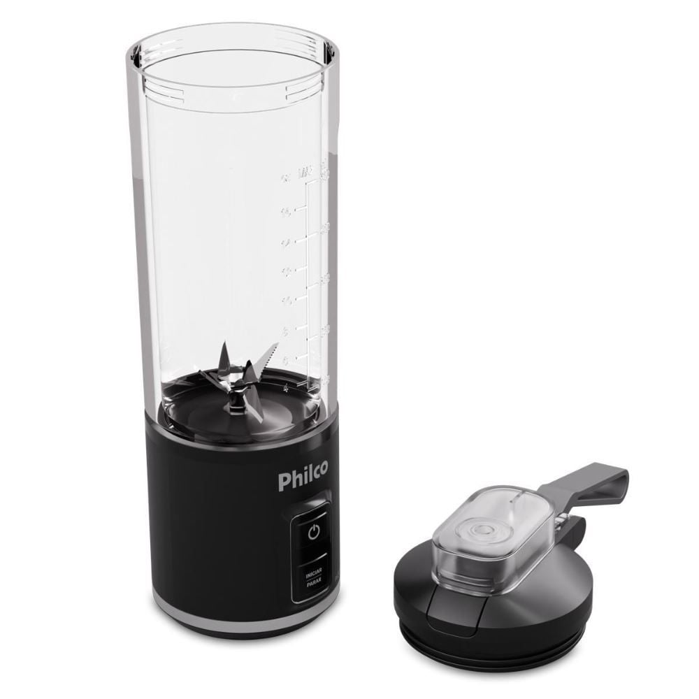 Liquidificador Portátil Philco 700Ml Sem Fio 120W Plq01a
