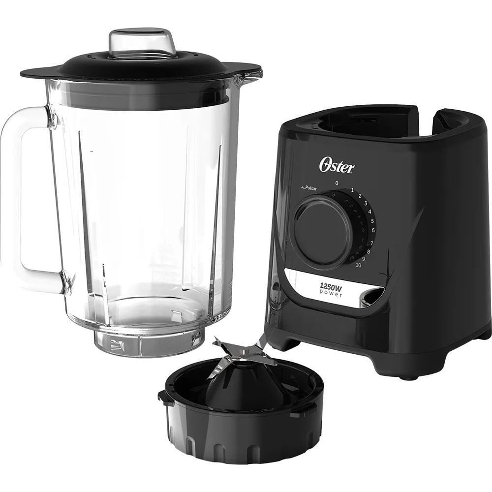 Liquidificador Power Oster Jarra De Vidro 1250W OLIQ520