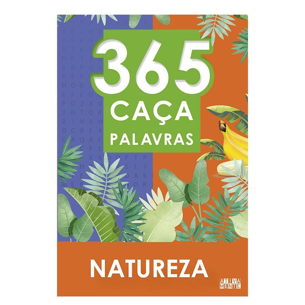 Livro 365 Caça-Palavras Natureza