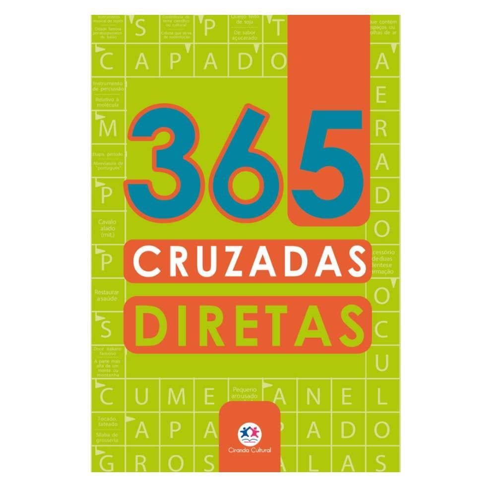 Livro 365 Cruzadas Diretas - Ciranda Cultural