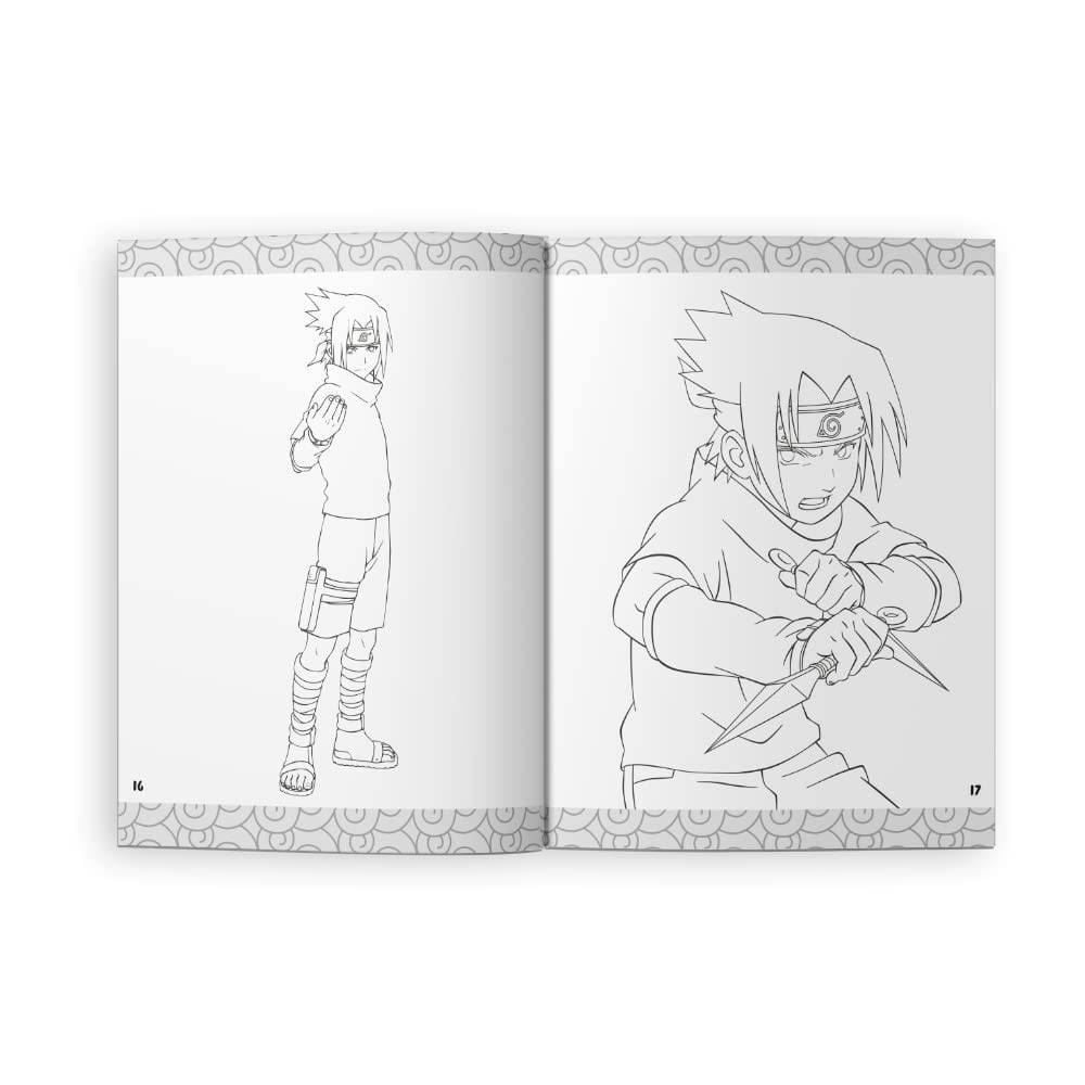 Livro 500 Adesivos Naruto Culturama - 20092601
