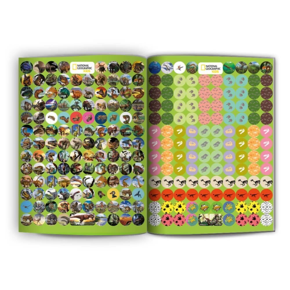 Livro 500 Adesivos Nat Geo Culturama Digital - Diversão