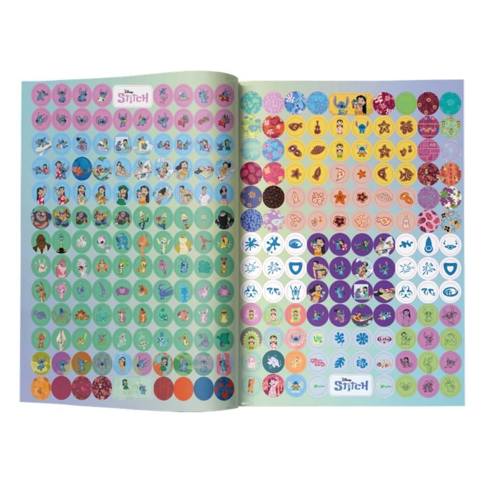 Livro 500 Adesivos Stitch Culturama Editora - Diversão